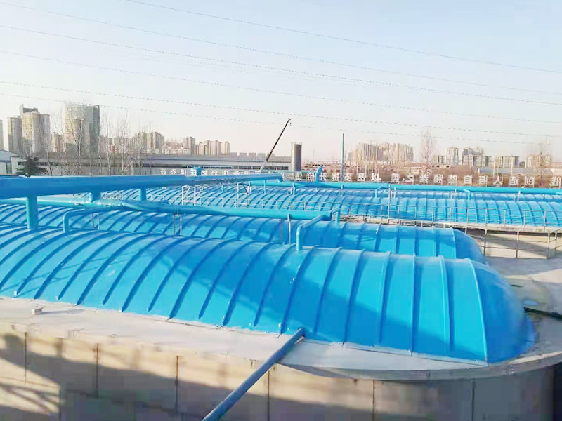 玻璃钢污水池集气罩